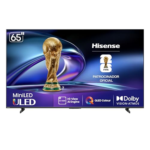 HQ QLED 75" vs Hisense Mini LED: O Melhor? Foto de Hisense Smart TV 4K 65" Polegadas 65U6QV Mini LED com Dolby Vision,...